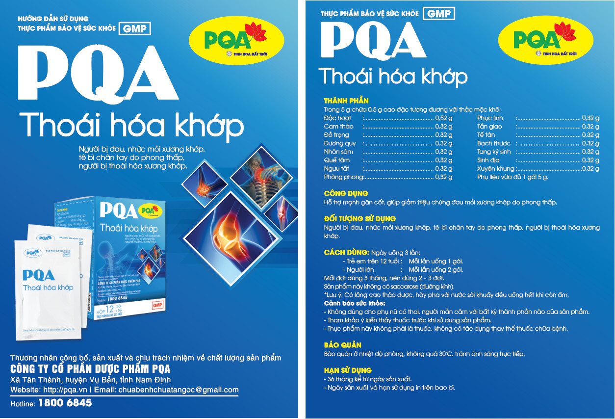 PQA Thoái hóa khớp