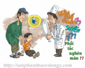Phân biệt phổi tắc nghẽn mãn tính