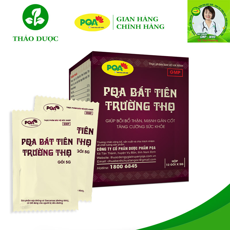 PQA Cốm bát tiên trường thọ PQA Cốm bát tiên trường thọ
