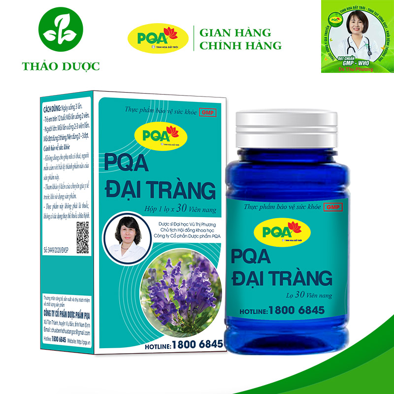 PQA đại tràng 30 viên PQA đại tràng 30 viên