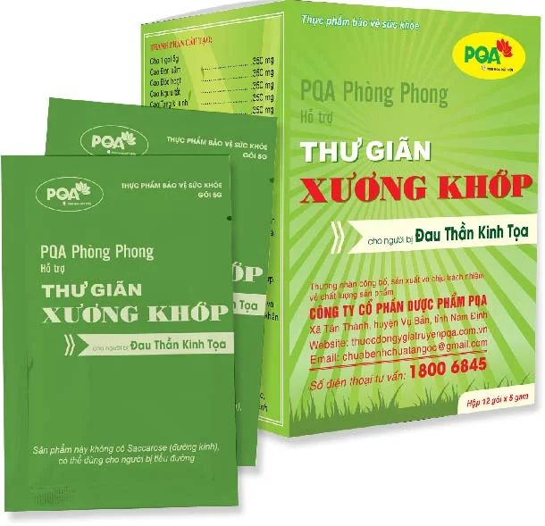 PQA Phòng phong chữa đau thần kinh tọa