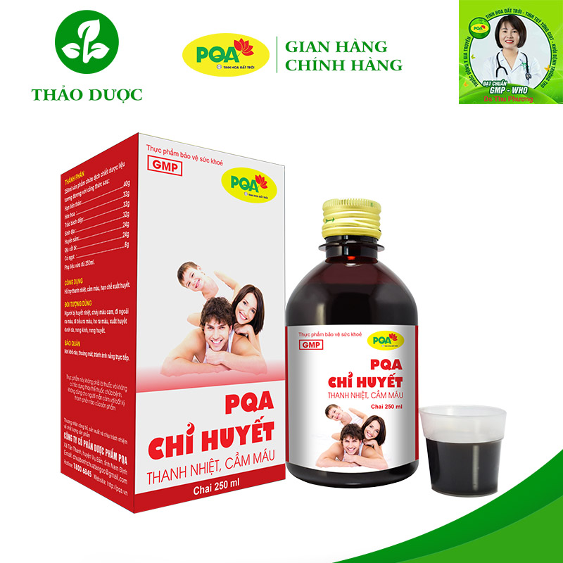 PQA Chỉ huyết 250ml PQA Chỉ huyết 250ml