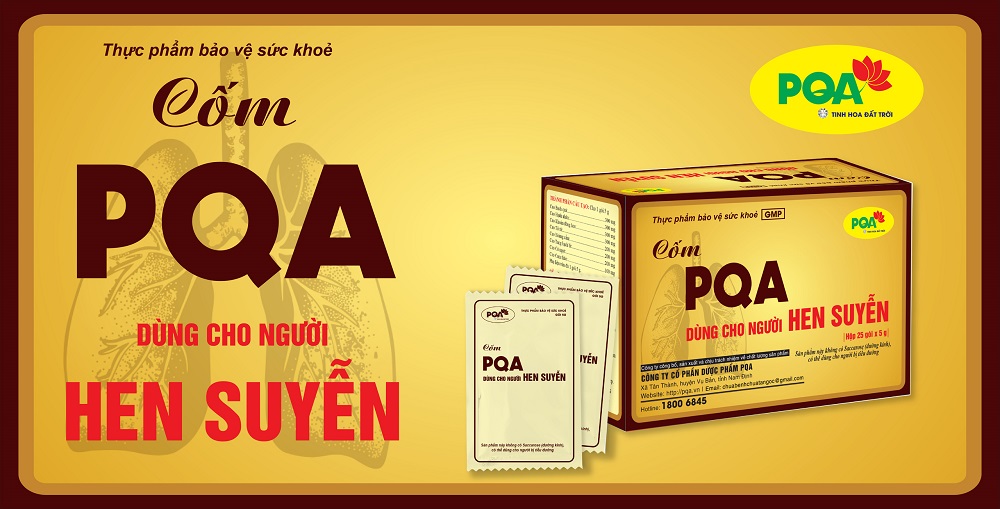 PQA Cốm hen suyễn