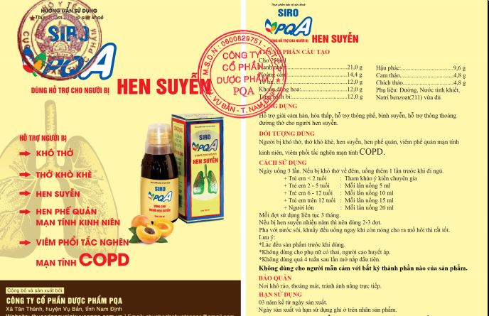Chi tiết pqa hen suyễn