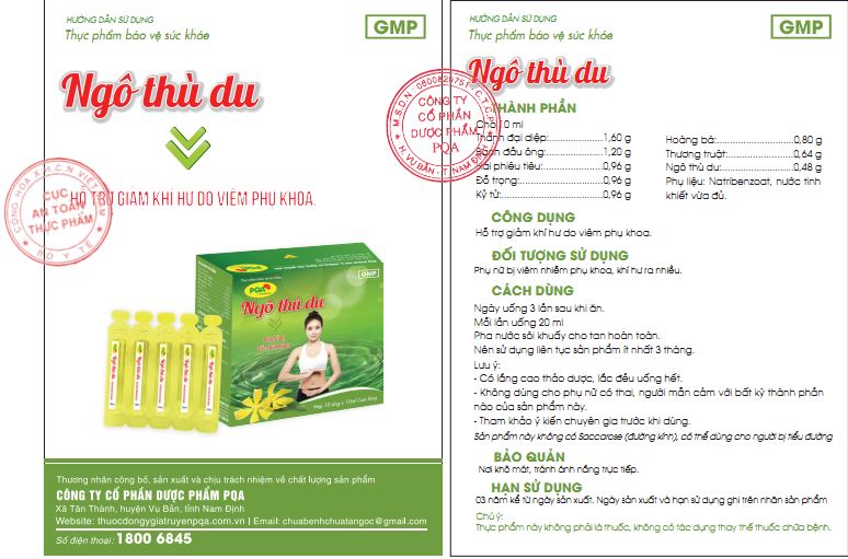 Chi tiết pqa ngô thù du