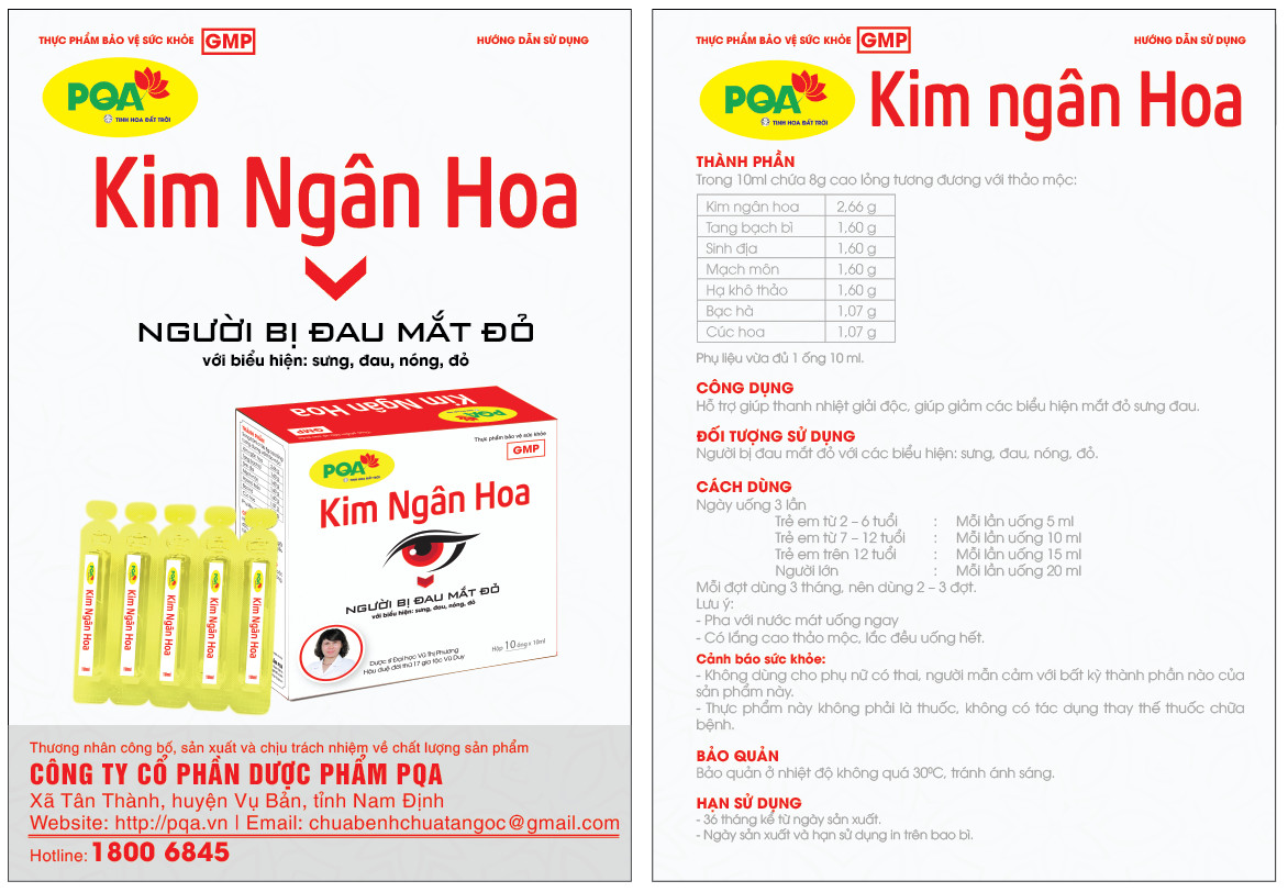 Kim ngân hoa PQA