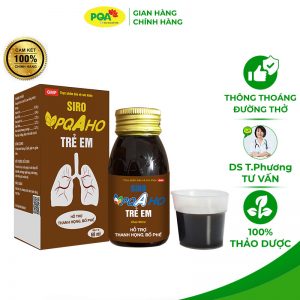 Siro PQA Ho trẻ em