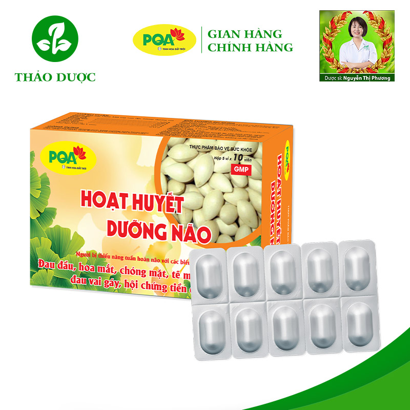 PQA hoạt huyết dưỡng não PQA hoạt huyết dưỡng não