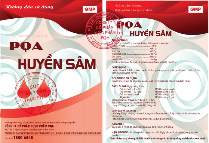 Huyền sâm pqa