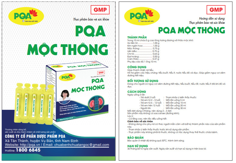Mộc thông PQA