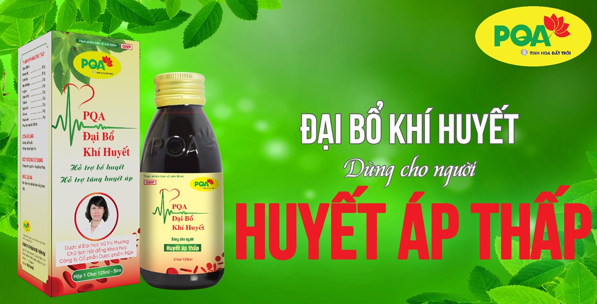 PQA Đại bổ khí huyến 120ml