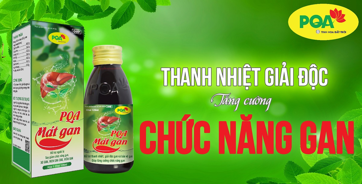 Siro PQA Mát gan giúp trẻ đi ngoài dễ dàng khi bị táo bón