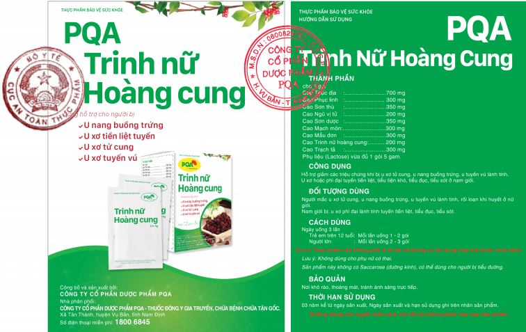 Chi tiết pqa trinh nữ hoàng cung