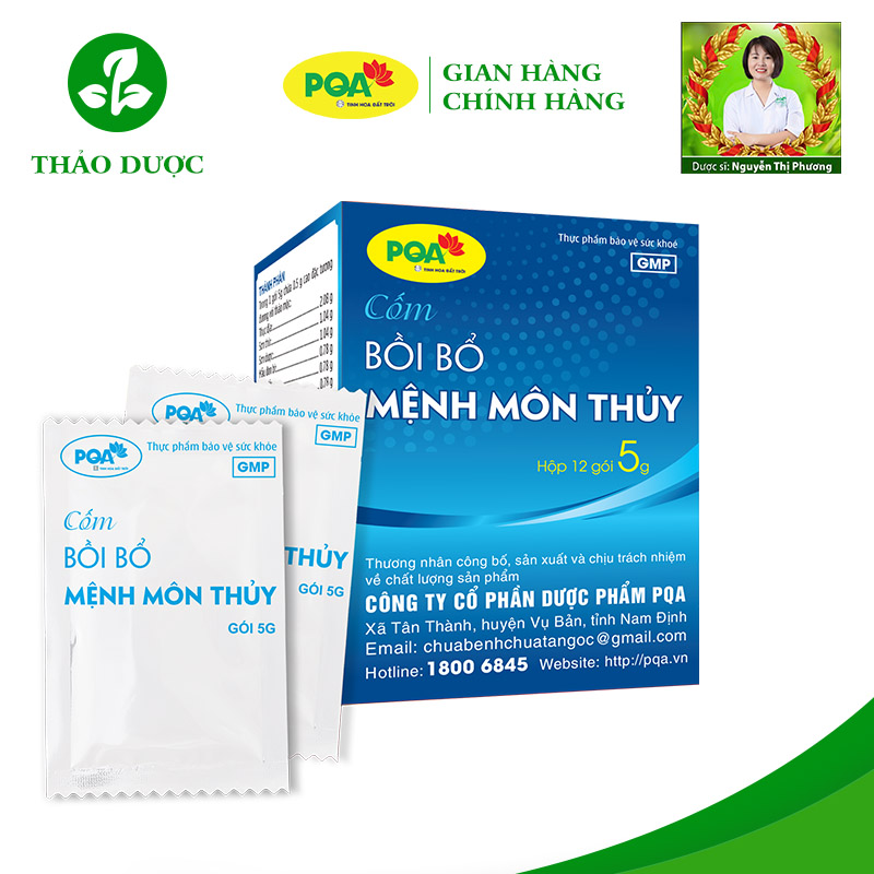 PQA Bồi bổ mệnh môn thuỷ PQA Bồi bổ mệnh môn thuỷ