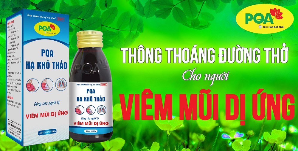 PQA Siro Hạ khô thảo