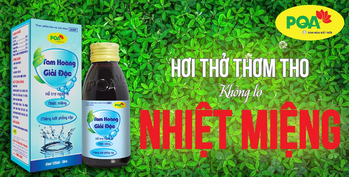 PQA Tam hoàng giải độc 125ml