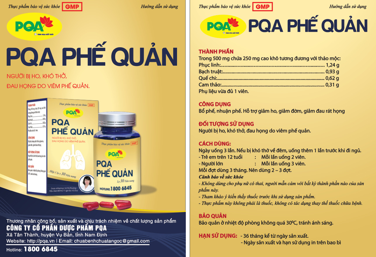 PQA Phế quản viên nang