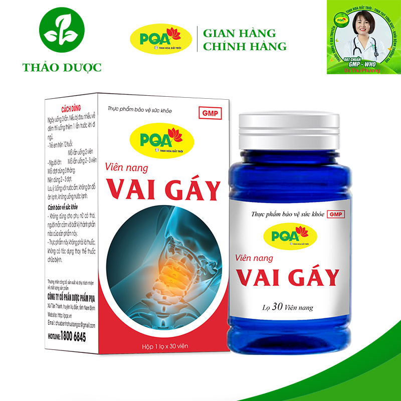PQA Vai gáy 30 viên PQA Vai gáy 30 viên