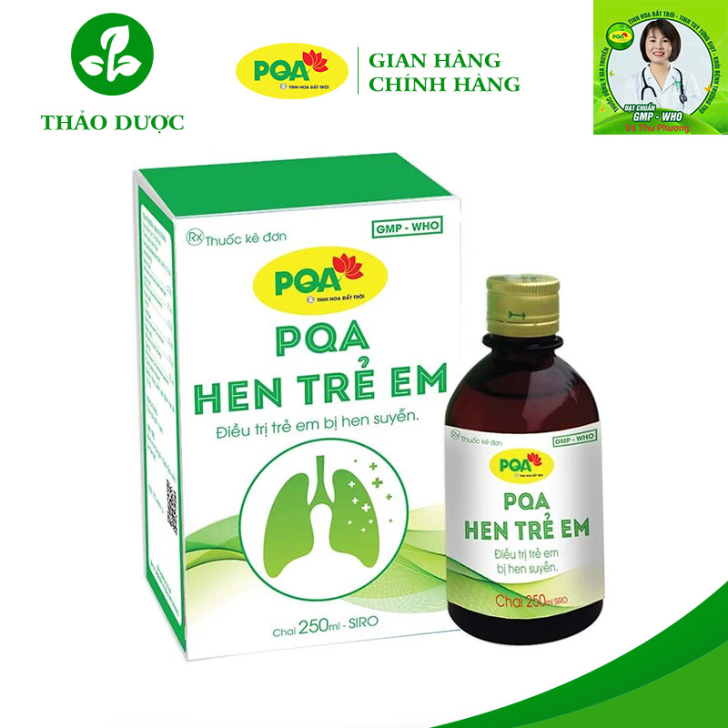 Thuốc hen trẻ em 250ml Thuốc hen trẻ em 250ml