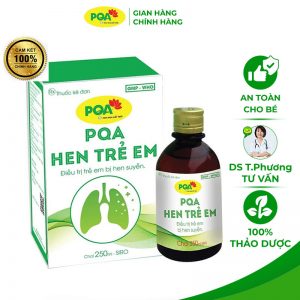 Thuốc Siro PQA Hen trẻ em