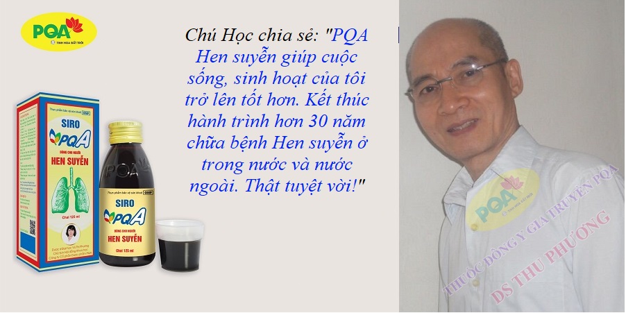Chia sẻ chữa khỏi hen suyễn