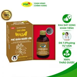 PQA Siro Phế quản người lớn