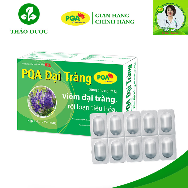 PQA Đại tràng viên nang PQA Đại tràng viên nang
