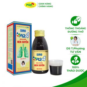 PQA Siro hen suyễn 125ml