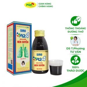 PQA Siro hen suyễn 125ml