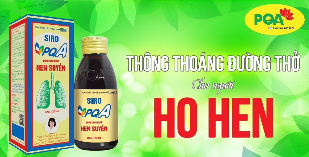 PQA Hen suyễn 125ml