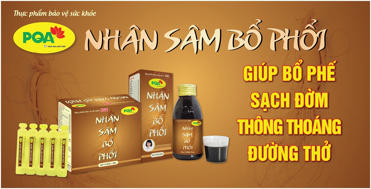 Nhân sâm bổ phối PQA