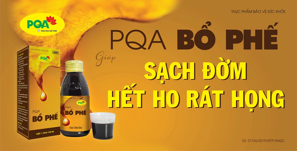 Bổ phế PQA (nâu)