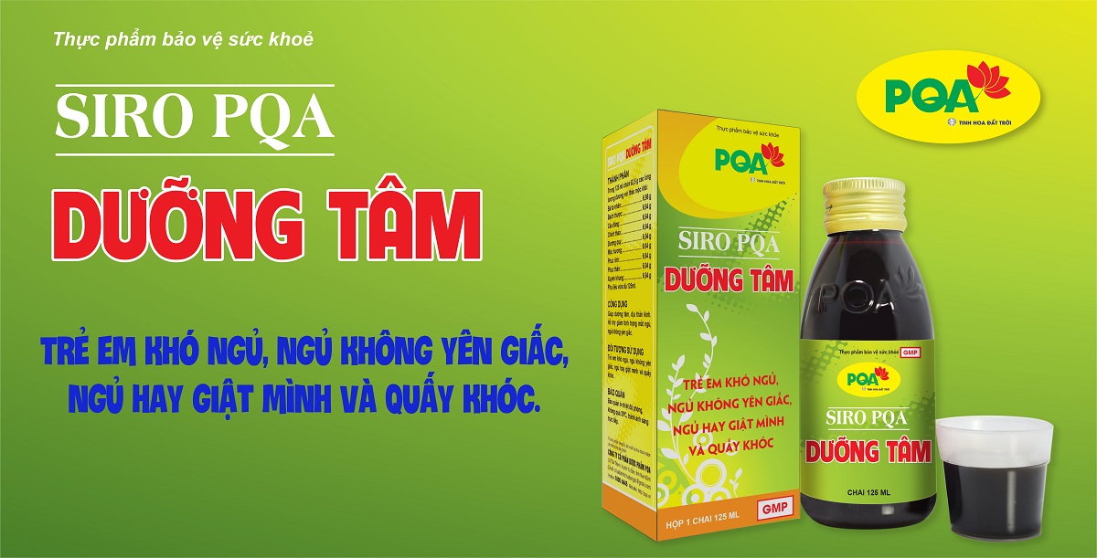 Siro PQA Dưỡng tâm an thần