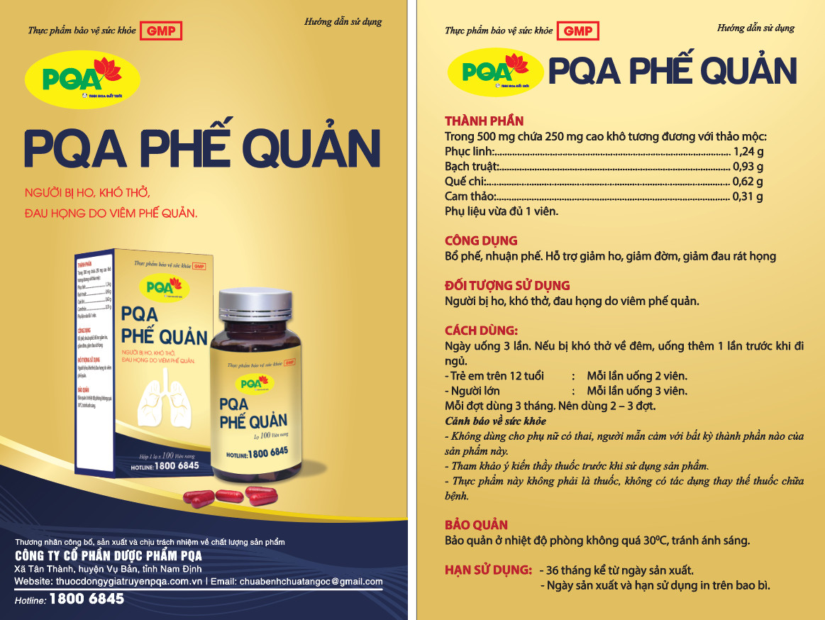 PQA Phế quản VN100