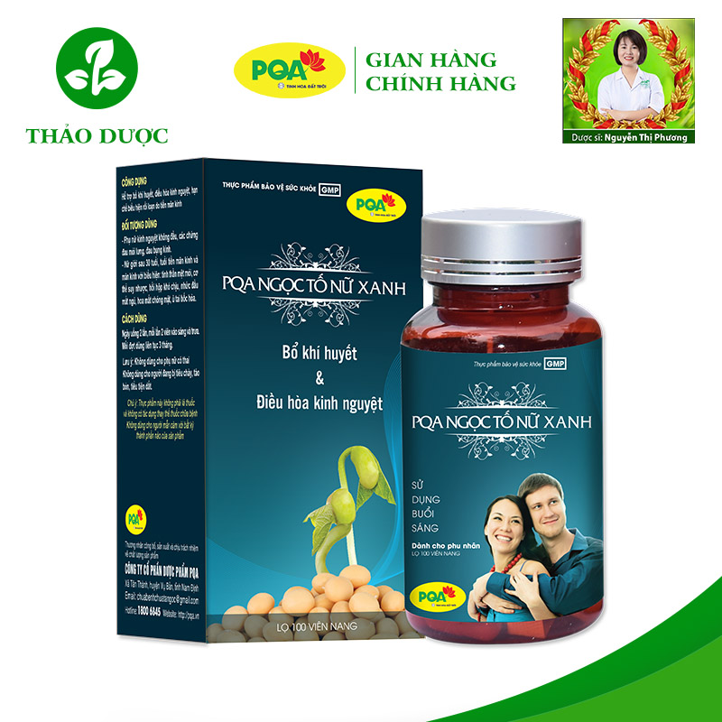 PQA ngọc tố nữ xanh PQA ngọc tố nữ xanh