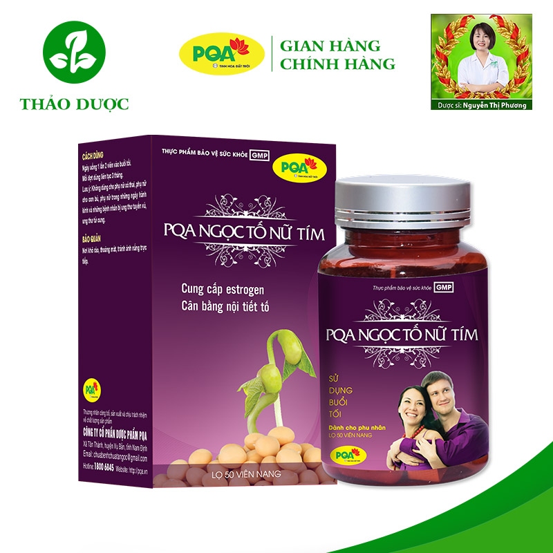 PQA ngọc tố nữ tím