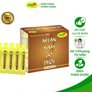 PQA Nhân sâm bổ phổi ống