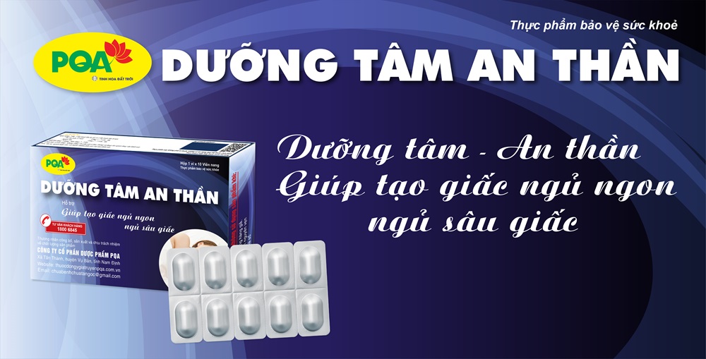 Dưỡng tâm an thần PQA