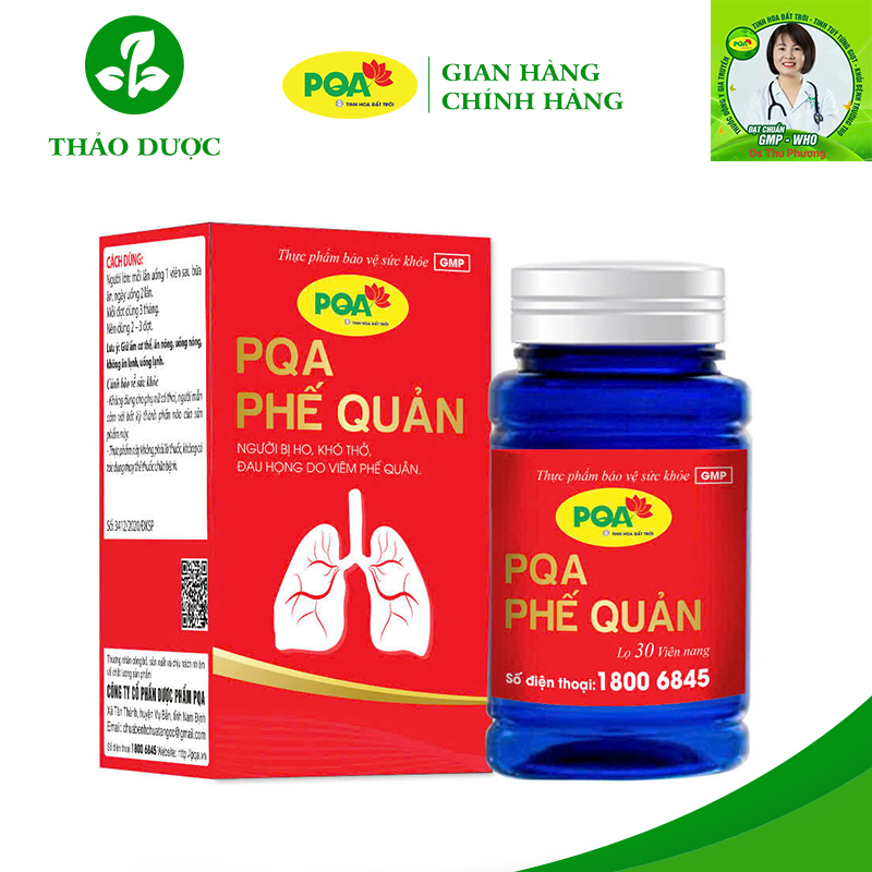 PQA Phế quản viên nang đỏ PQA Phế quản viên nang đỏ