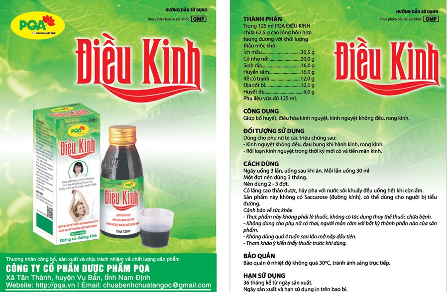 Cách dùng PQA Điều kinh