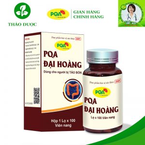 PQA Đại hoàng 100 viên