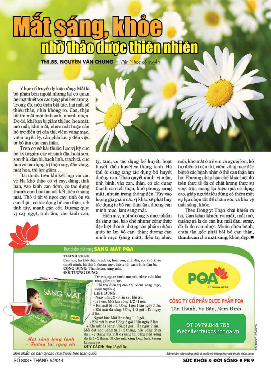 bài viết về PQA sáng mắt