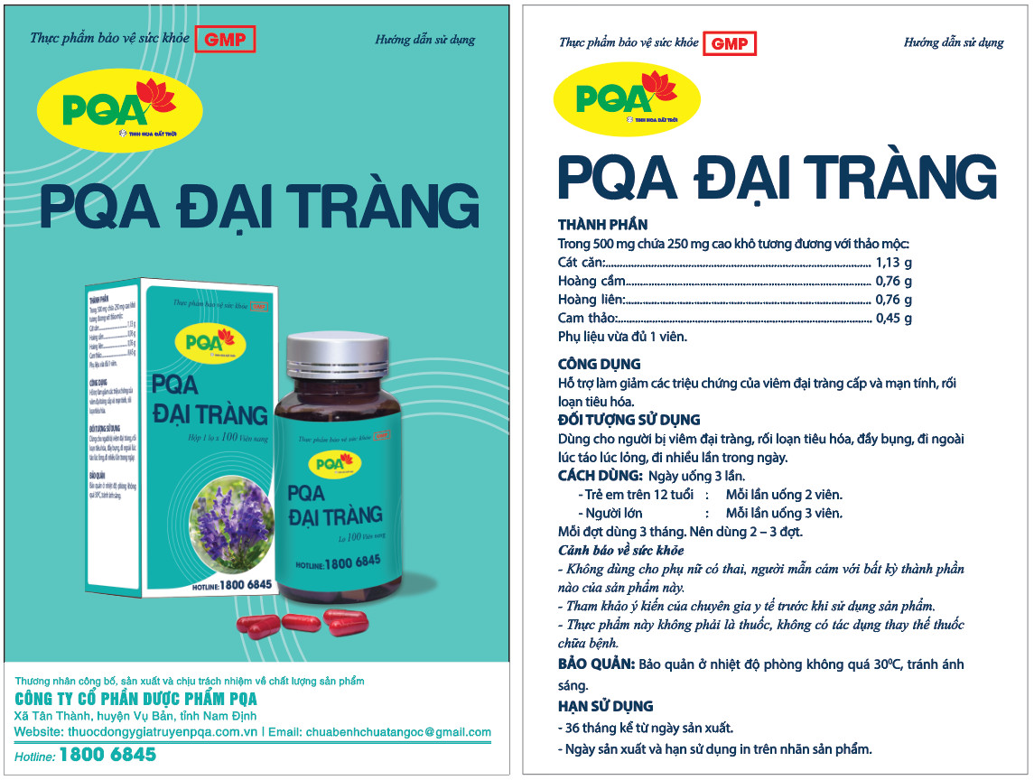 PQA Đại tràng 100 VN