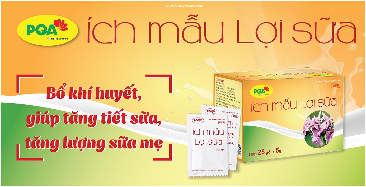 PQA Ích mẫu lợi sữa