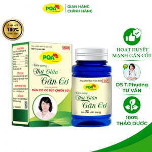 Viên nang thư giãn gân cơ PQA