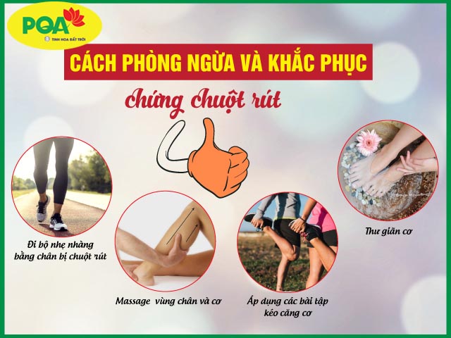 Cách phòng ngừa và khắc phục chứng chuột rút