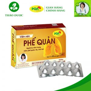 Viên nén phế quản PQA