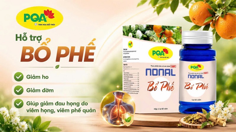 Nonal bổ phế PQA